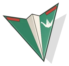 Origami Crane — Jade