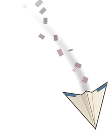 Paper Flecks — Rose