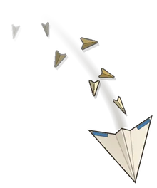 Paper Flock — Gold