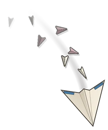 Paper Flock — Rose